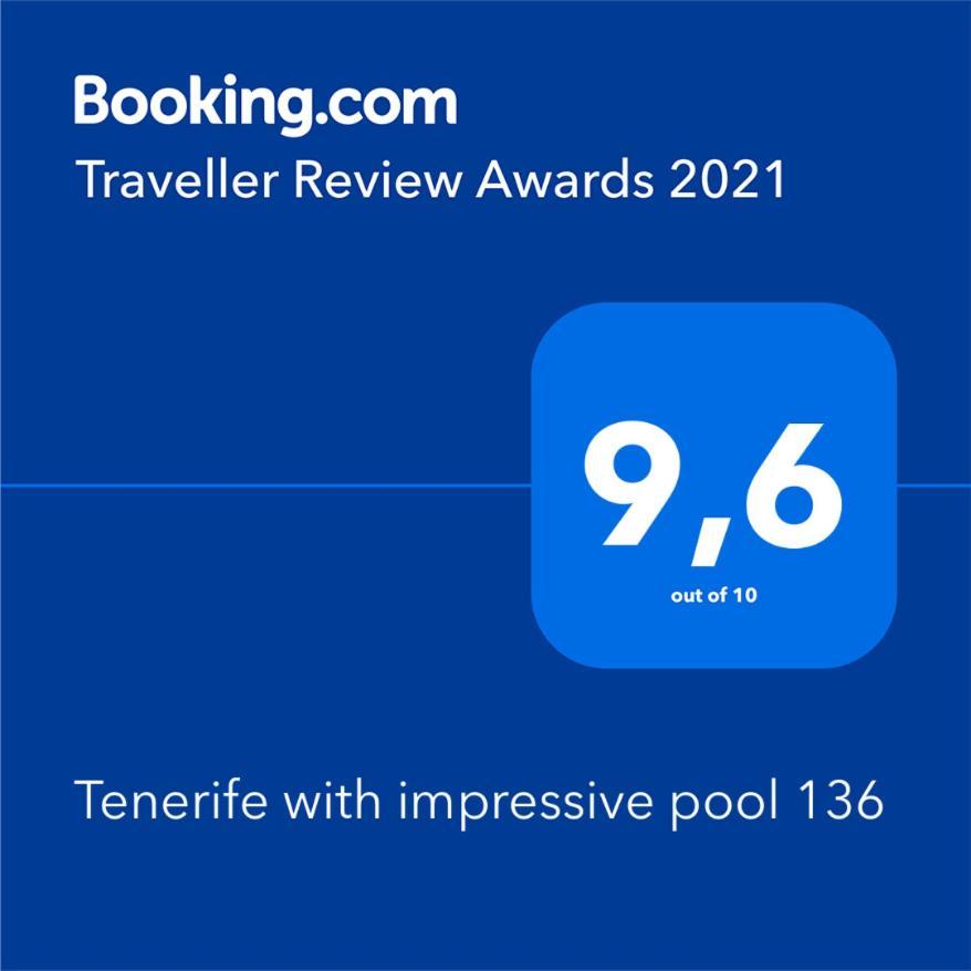 Tenerife With Impressive Pool 136 코스타델실렌시오 외부 사진