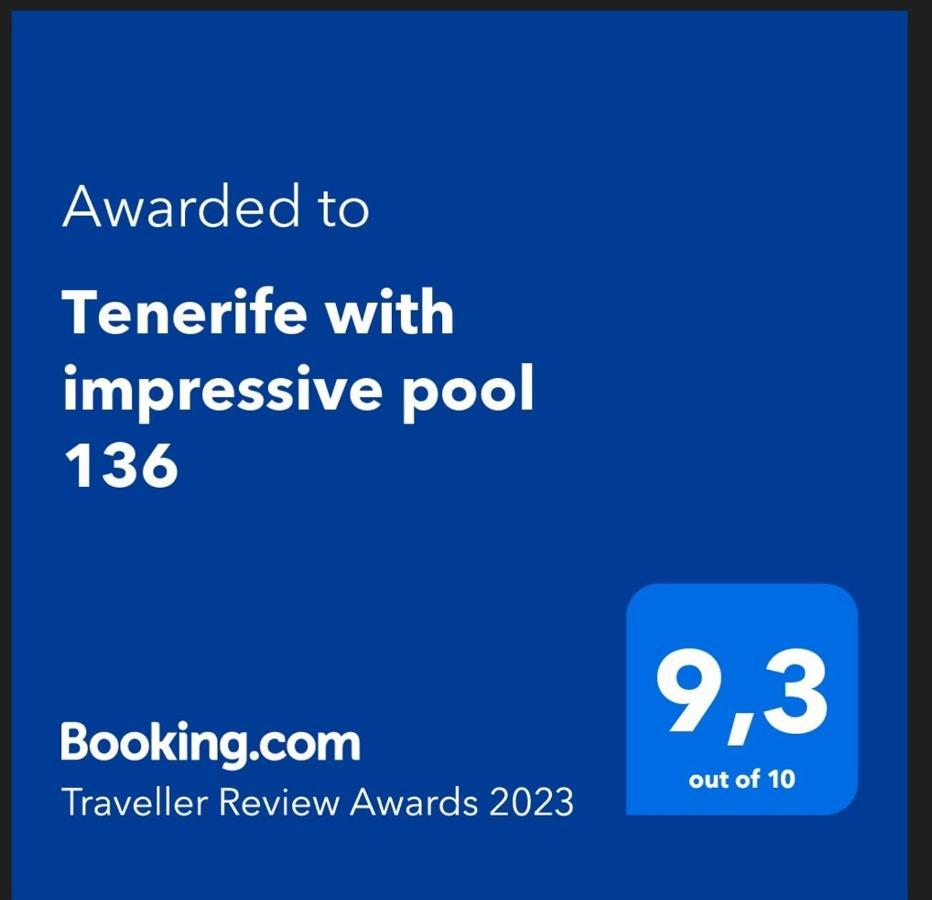Tenerife With Impressive Pool 136 코스타델실렌시오 외부 사진